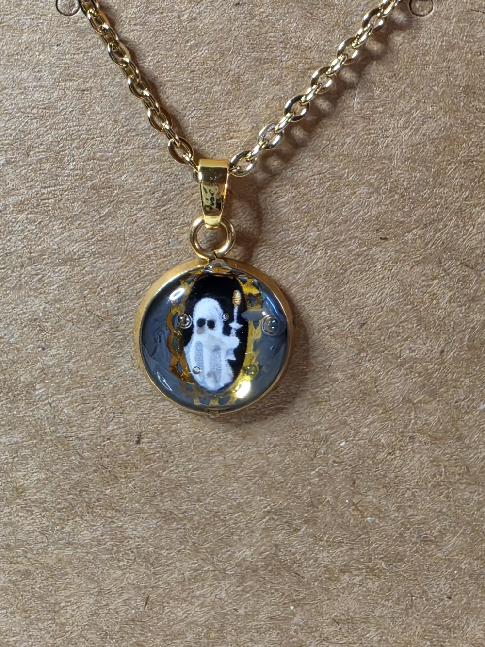 Handmade Necklace - Gold - Picture 2 of 2